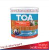 สีย้อมพื้นไม้ ทีโอเอ เดคกิ้งสเตน วอเทอร์บอร์น สูตรน้ำ ชนิดด้าน / TOA Decking Stain Waterborne