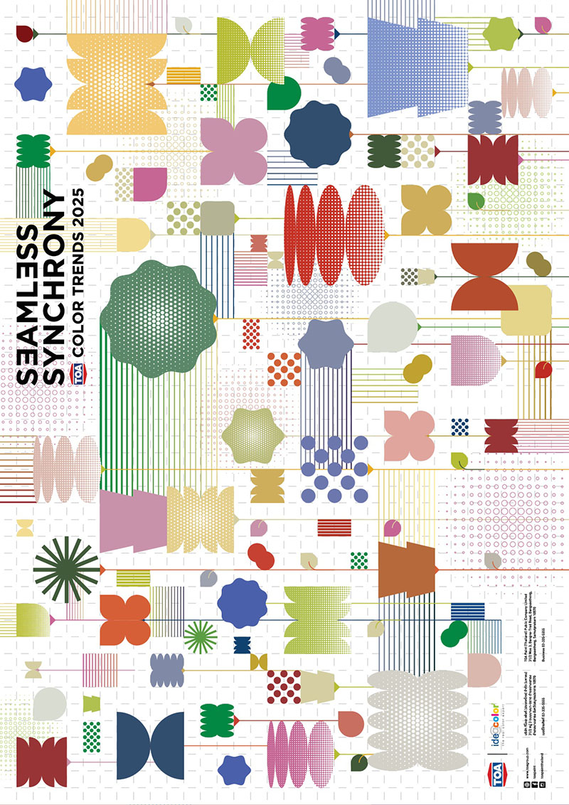 Color Trands 2025 Seamless Synchrony