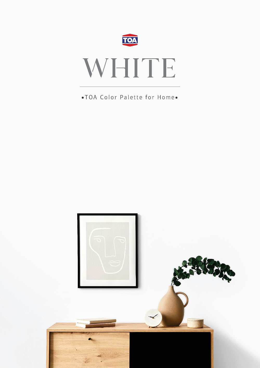 WHITE TOA Color Palette for home