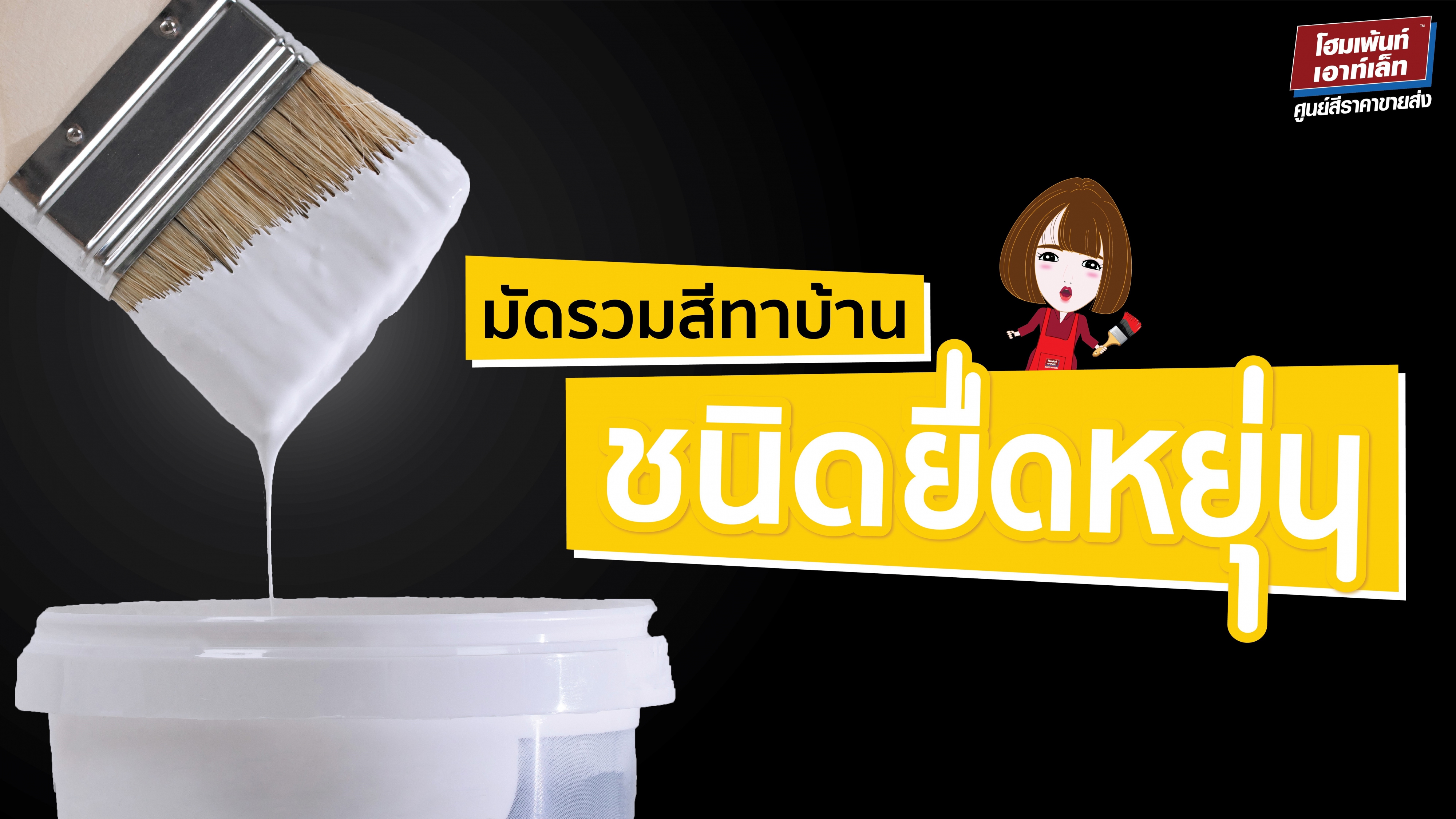 มัดรวมสีทาบ้านชนิดยืดหยุ่น สีชนิดยืดหยุ่นคืออะไร?