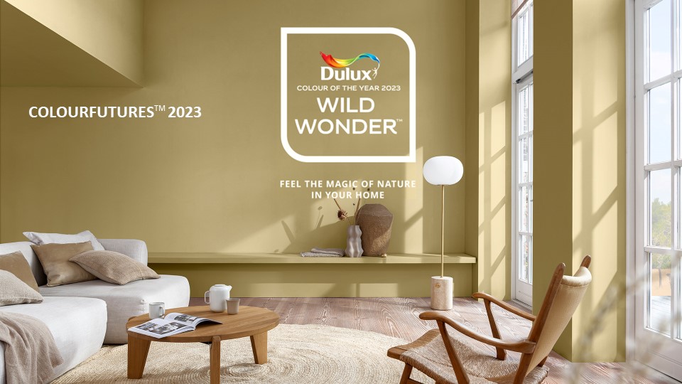 คัลเลอร์ฟิวเจอร์ เทรนด์สีทาบ้านดูลักซ์ 2023 Dulux Colour of the year