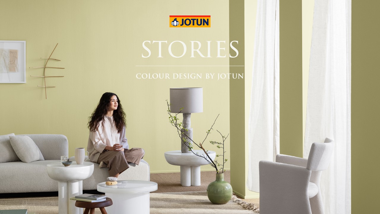 เทรนด์สีโจตัน ปี2023 ไอเดียออกแบบสีทาบ้าน Stories Colour Design by Jotun