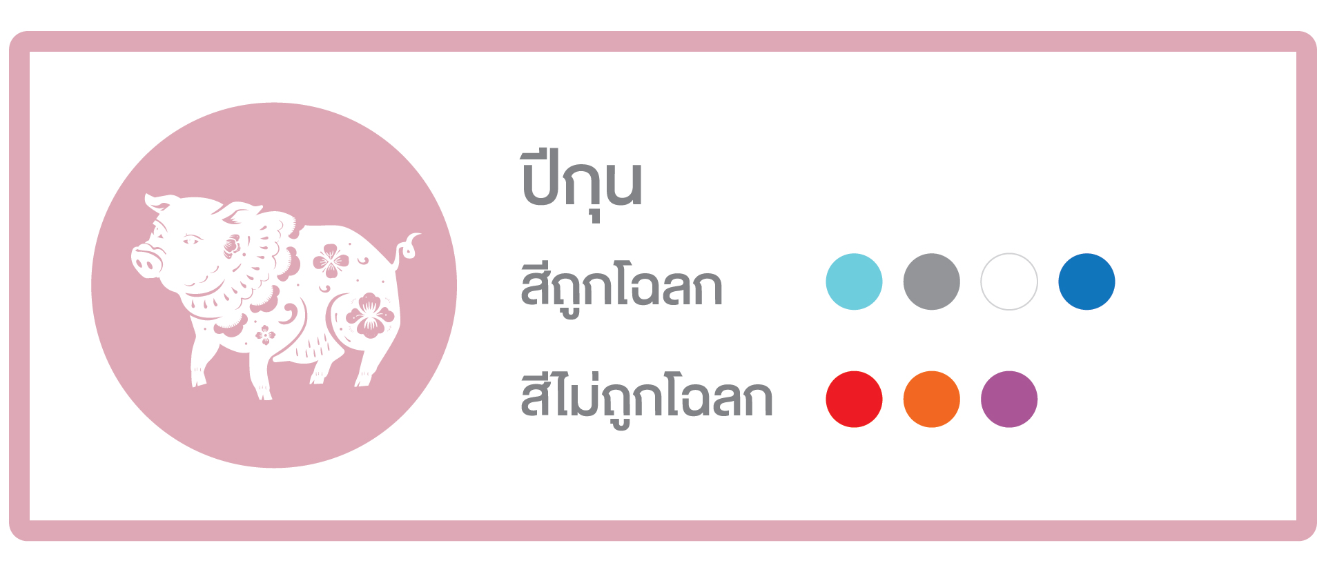 เสริมดวงตามปีเกิด ปี 2569 ครบทั้ง 12 นักษัตร เลือกสีให้ถูกโฉลก เสริมดวงชะตาให้รุ่งตลอดปี