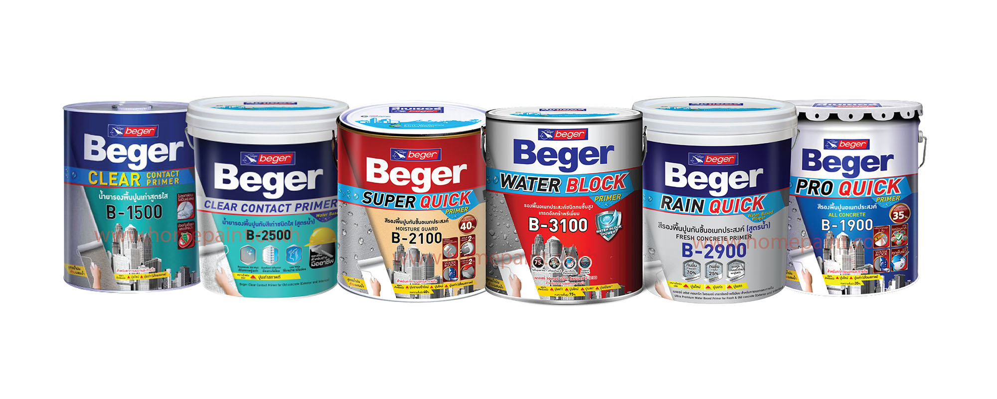 สีรองพื้นเบเยอร์ Beger เลือกยังไงให้เหมาะกับผนัง?