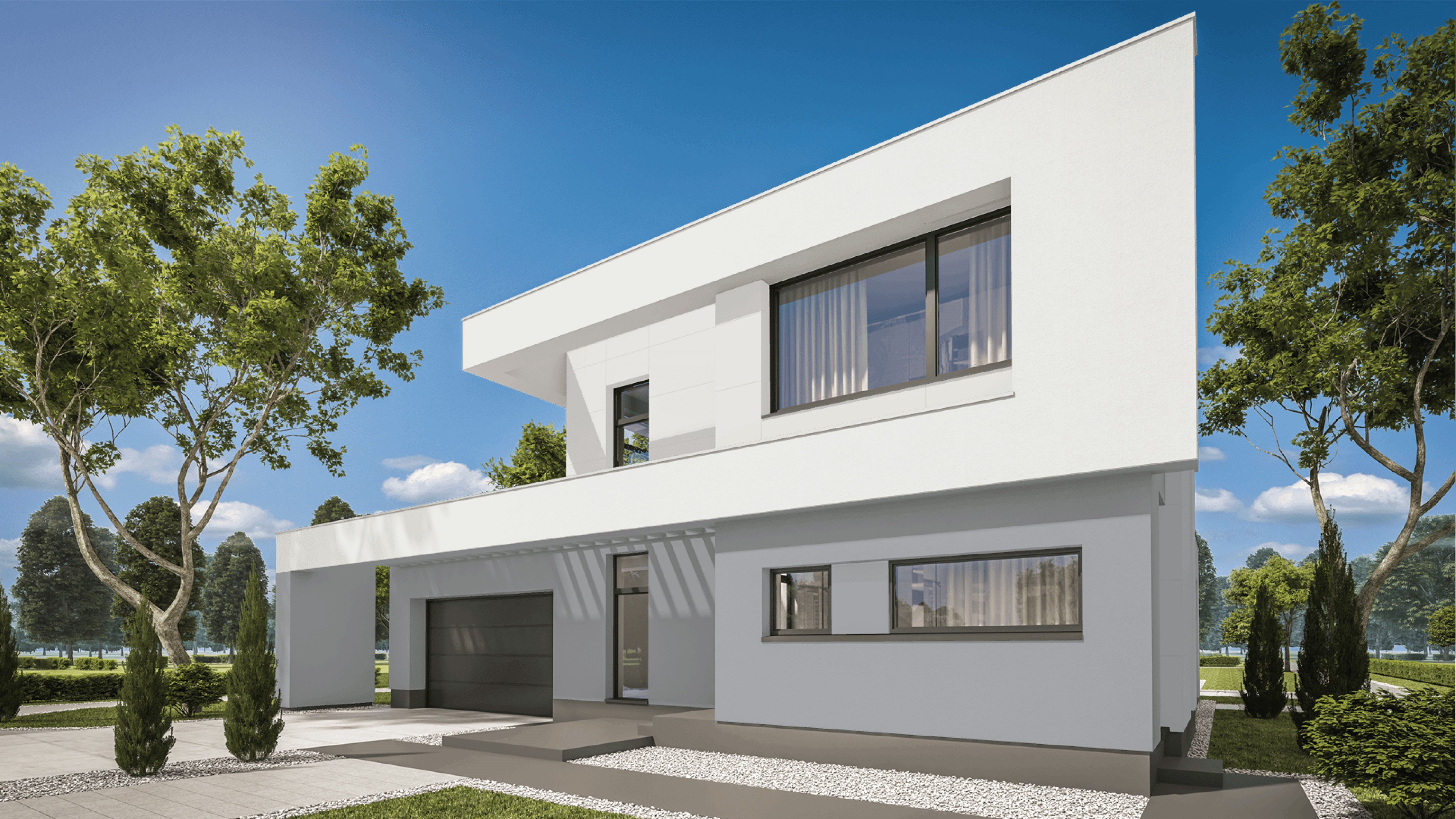 แนะนำวิธีซื้อสีทาบ้าน สไตล์โมเดิร์น เฉดสีทาบ้านสไตล์โมเดิร์น Modern style house