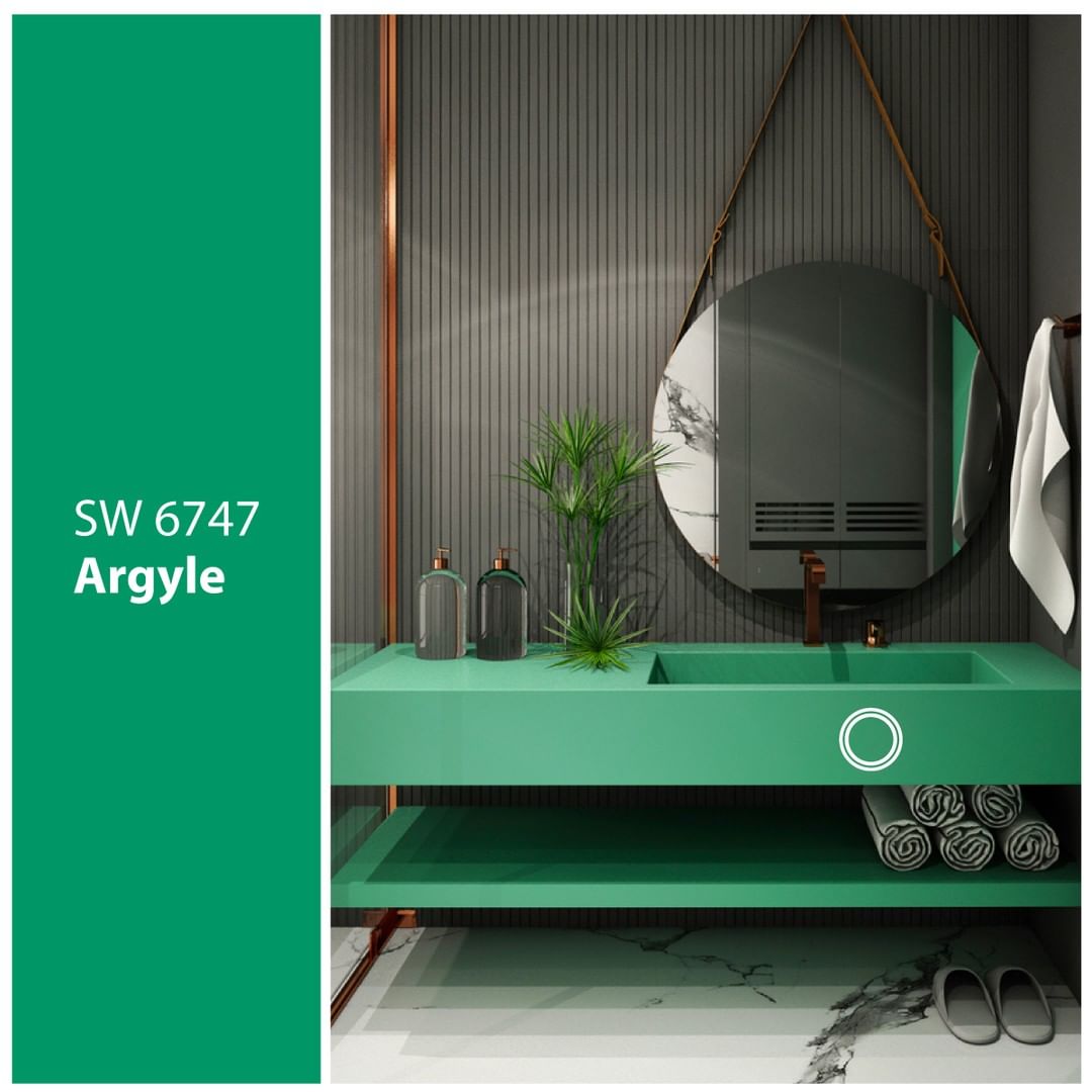 รวม 5 ไอเดียสีทาห้องน้ำจาก เชอร์วิน วิลเลี่ยม Sherwin Williams