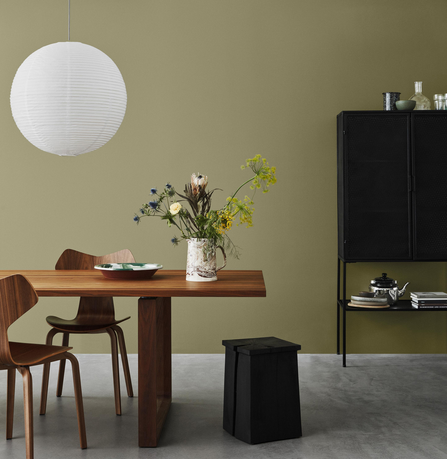 โทนสีเขียวจาก Jotun Canvas Collection 2024