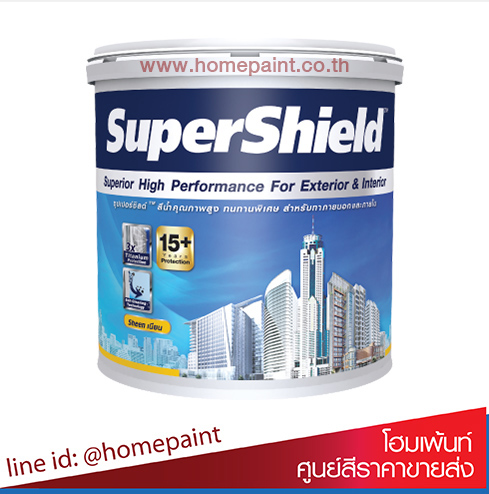 ซุปเปอร์ชิลด์ สีน้ำอะครีลิค ชนิดเนียน # เบส A / Toa Supershield Sheen