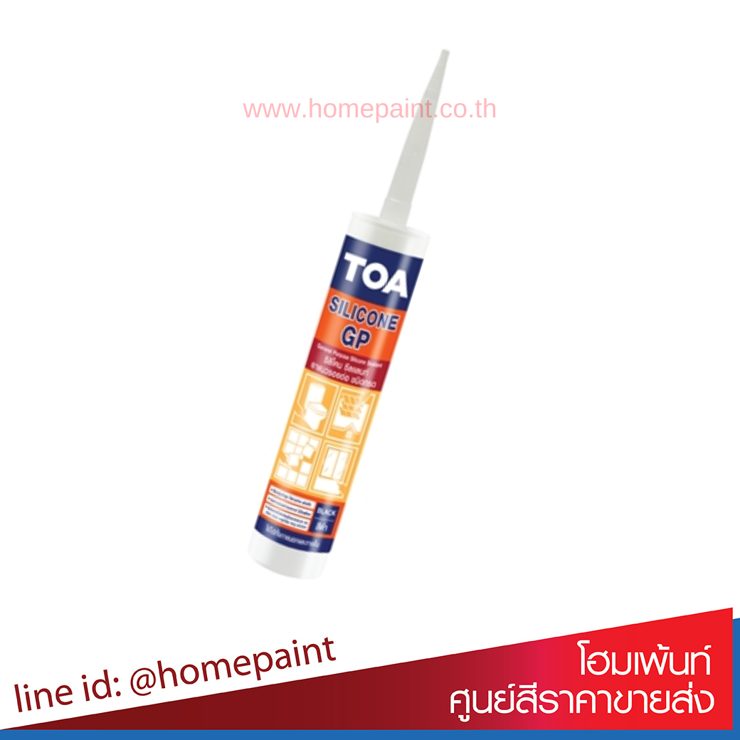 ทีโอเอ ซิลิโคน ซีลแลนท์ จีพี ชนิดมีกรด 280 ml  / TOA Silicone Sealant (GP) 