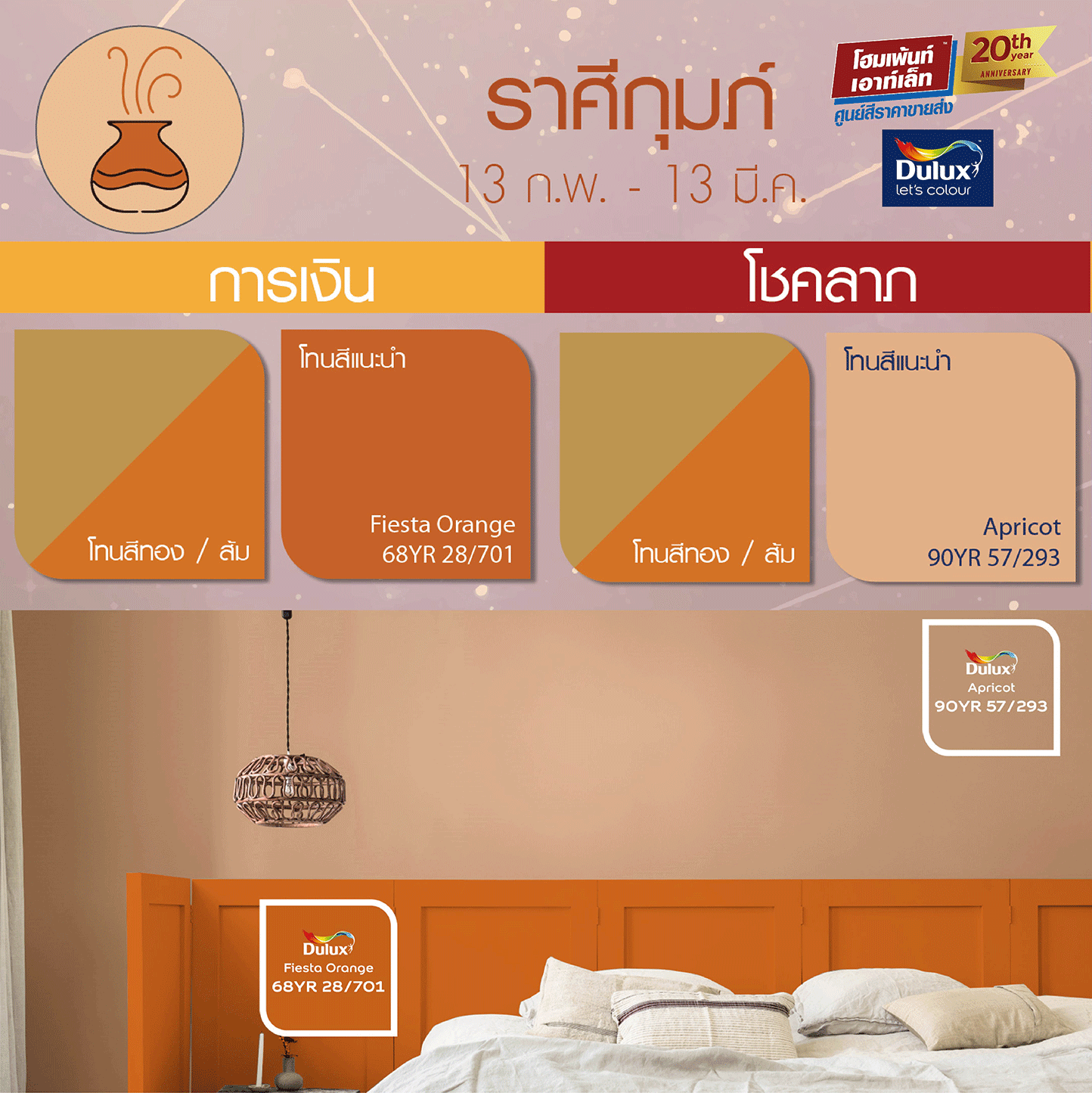 สีทาบ้านเสริมดวง  #ฮวงจุ้ยสีทาบ้าน ที่จะทำให้คุณปังๆ เฮงๆ