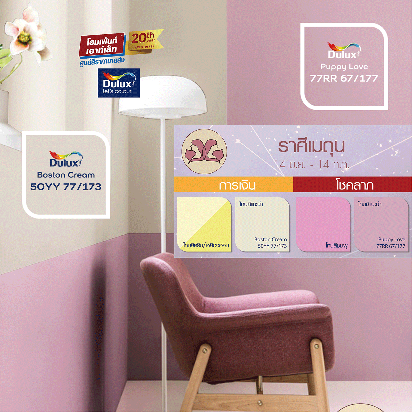 สีทาบ้านเสริมดวง  #ฮวงจุ้ยสีทาบ้าน ที่จะทำให้คุณปังๆ เฮงๆ