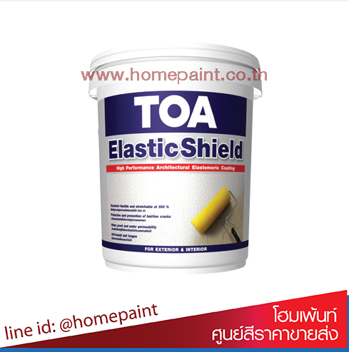 ทีโอเอ อิลาสติกชิลด์ สีเท็กซ์เจอร์ชนิดยืดหยุ่น 500% / TOA ElasticShield